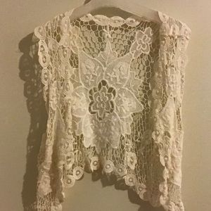 Cotton Lace Vest